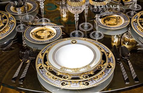 versace tableware sale|Versace home table.